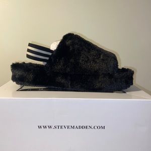 Faux Fur Steve Madden Slippers